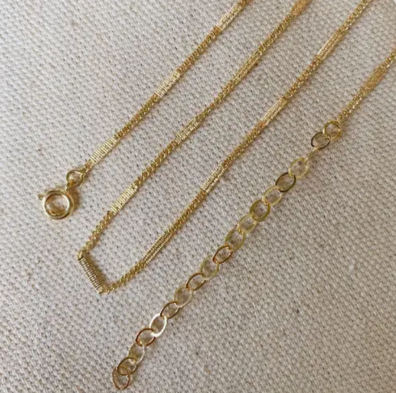 18k Gold Filled Belly Chain